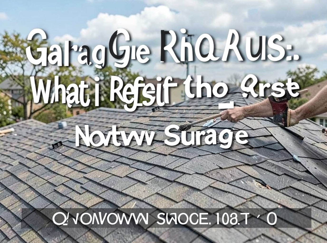 Garage Roof Repair Cost: What Affects the Price
