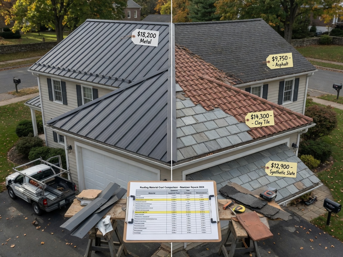 Metal Residential Roofing Cost Compared to Other Materials
