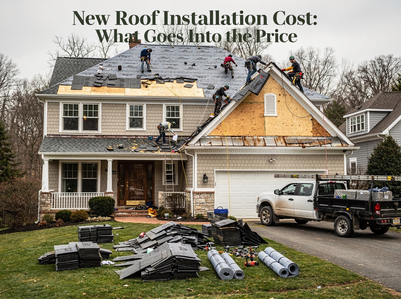 New Roof Installation Cost: What Goes Into the Price