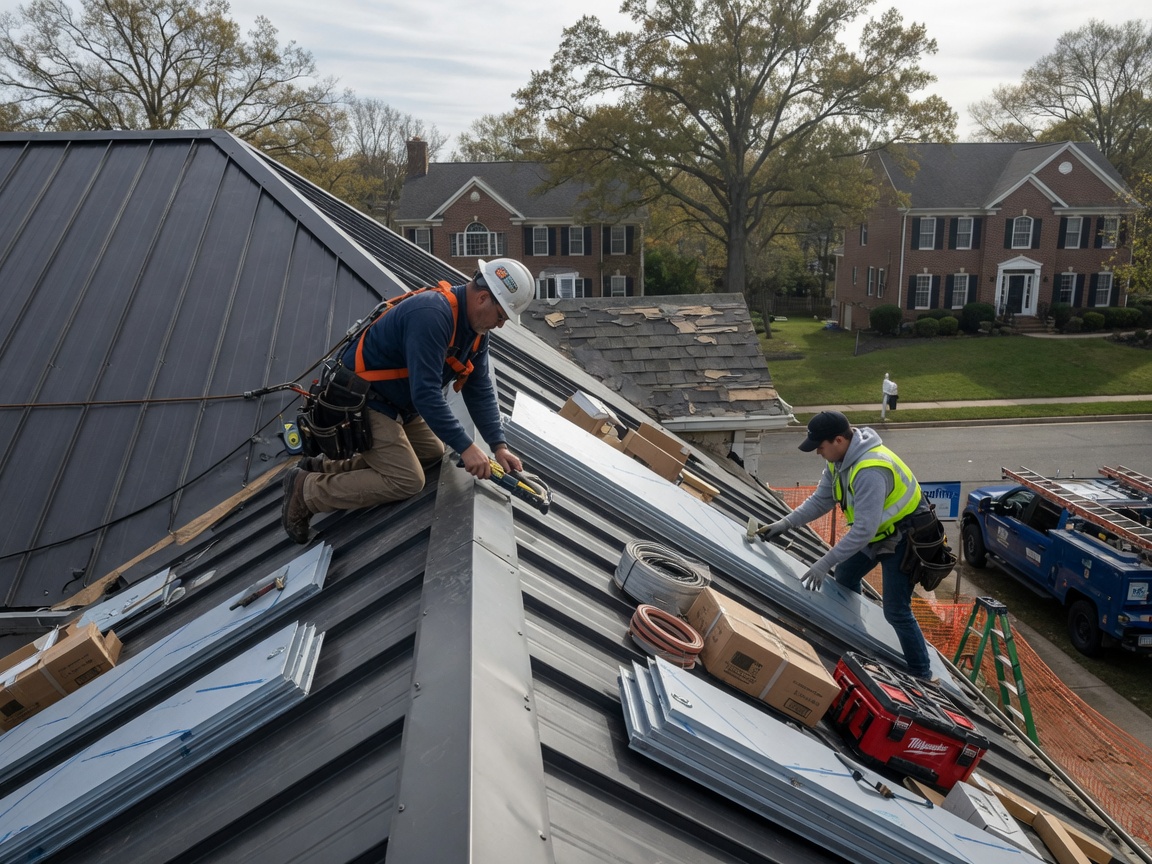 Metal Roof Installers in Newtown Square, PA