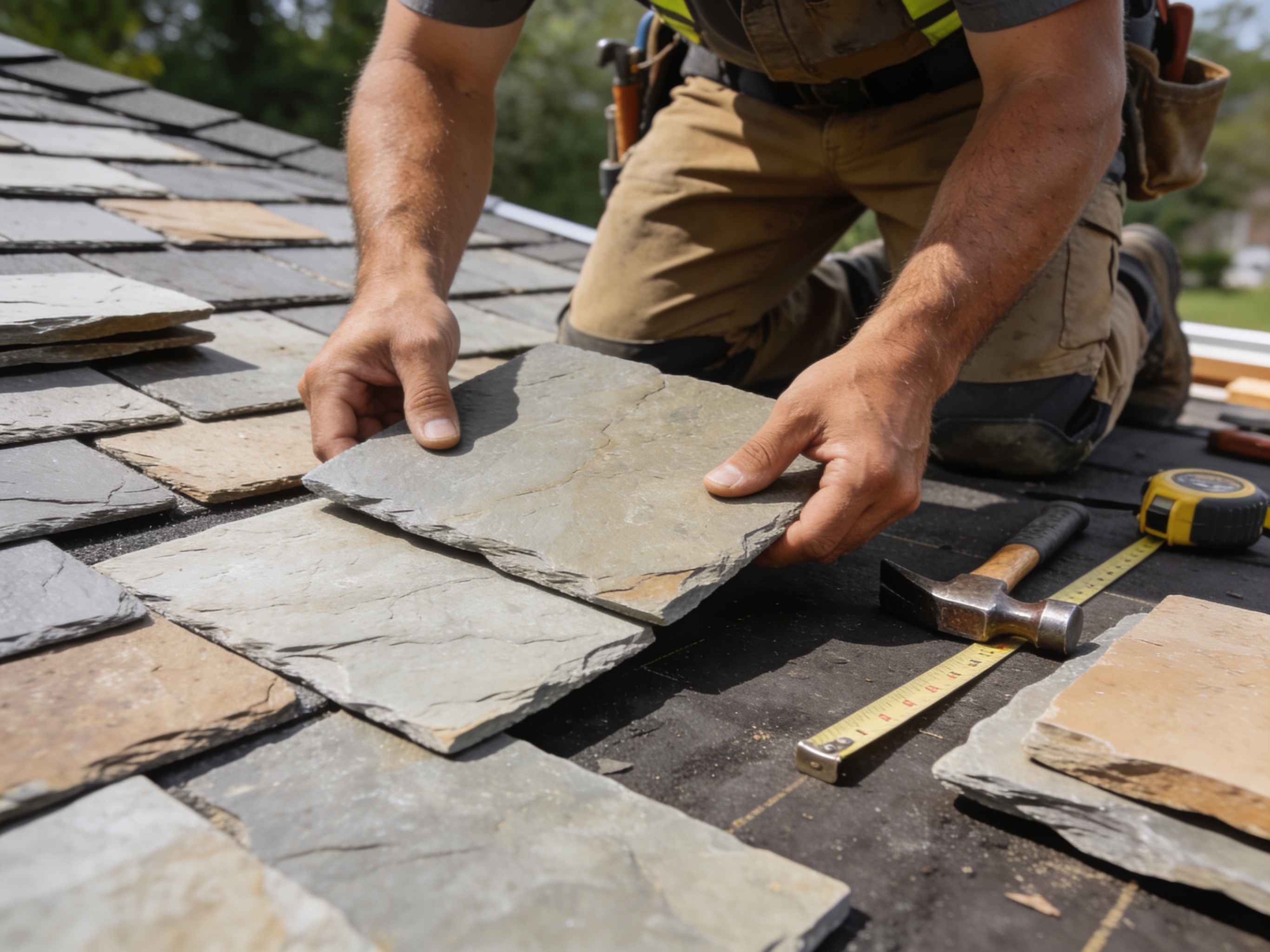 Slate Roof Installation in Newtown Square, PA