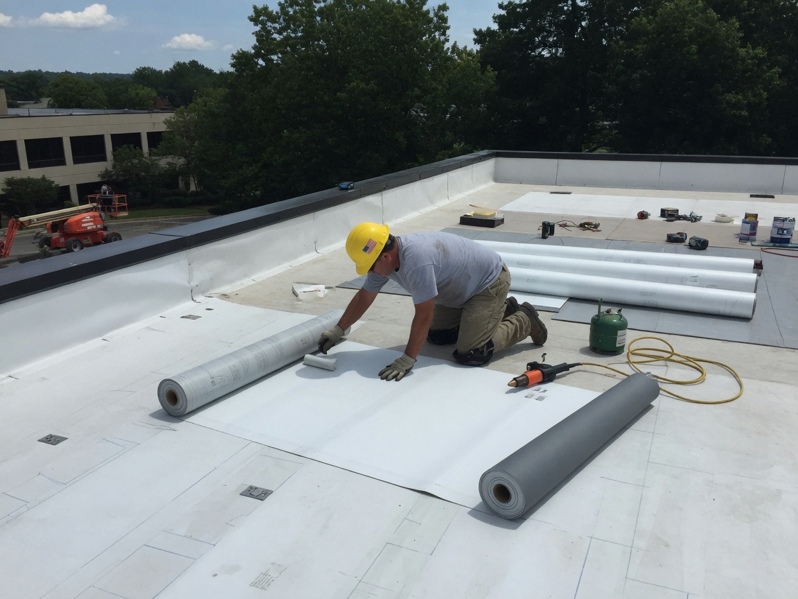 Tpo Roofing Installation in Newtown Square, PA